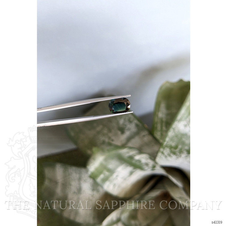 3.42 Ct. Bluish Green Sapphire from Madagascar