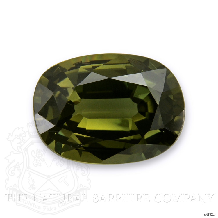 4.11 Ct. Yellowish Green Sapphire from Madagascar