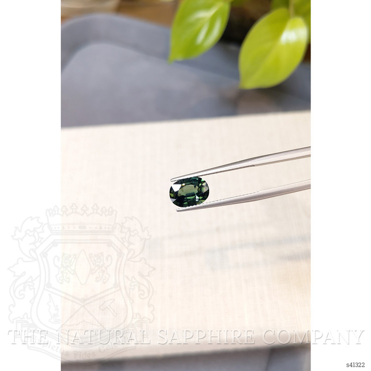 2.44 Ct. Bluish Green Sapphire from Madagascar