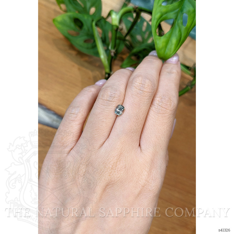 0.94 Ct. Green Sapphire from Montana