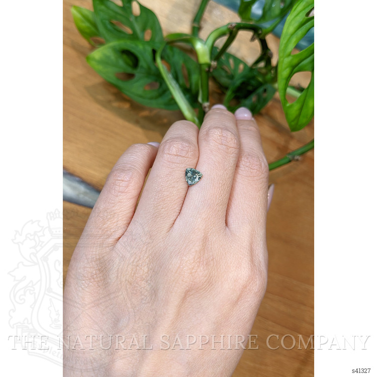 1.01 Ct. Yellowish Green Sapphire from Montana