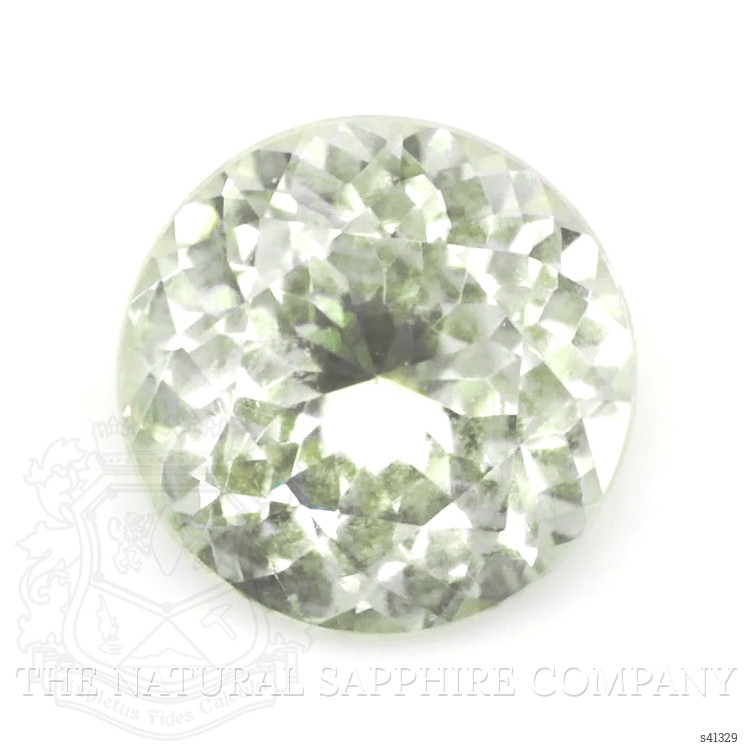 0.98 Ct. Yellowish Green Sapphire from Montana