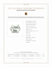1.00 Ct. Green Sapphire from Montana Scan Report