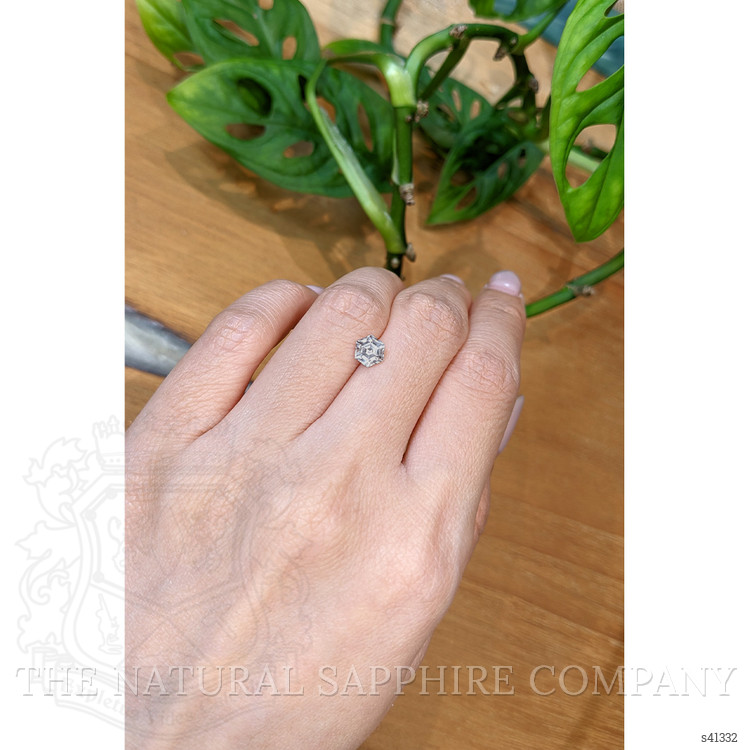 1.11 Ct. Pinkish Brown Sapphire from Montana