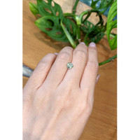 1.07 Ct. Bluish Green Sapphire from Montana Life Style