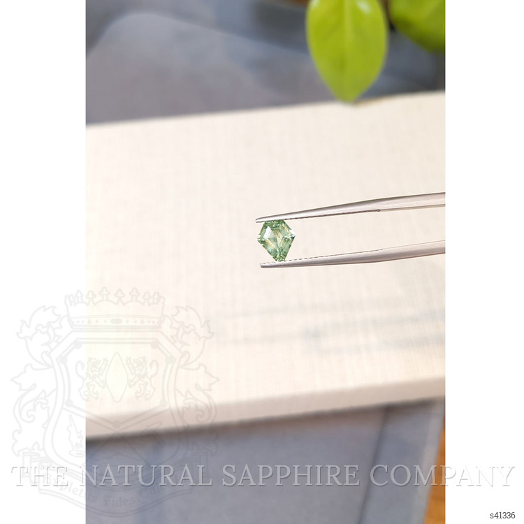 1.10 Ct. Green Sapphire from Montana
