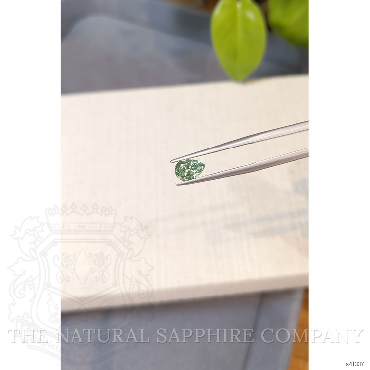 1.14 Ct. Green Sapphire from Montana