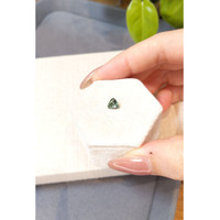 0.81 Ct. Green Sapphire from Montana Life Style