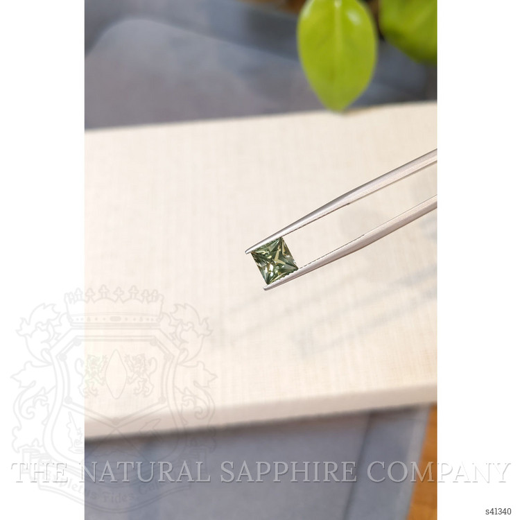 1.91 Ct. Green Sapphire from Montana