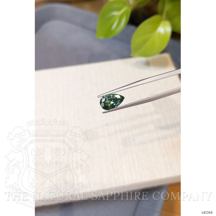 2.27 Ct. Bluish Green Sapphire from Montana