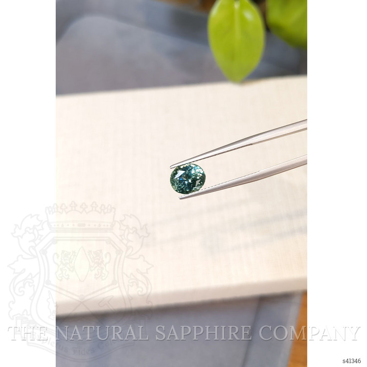 2.91 Ct. Bluish Green Sapphire from Montana