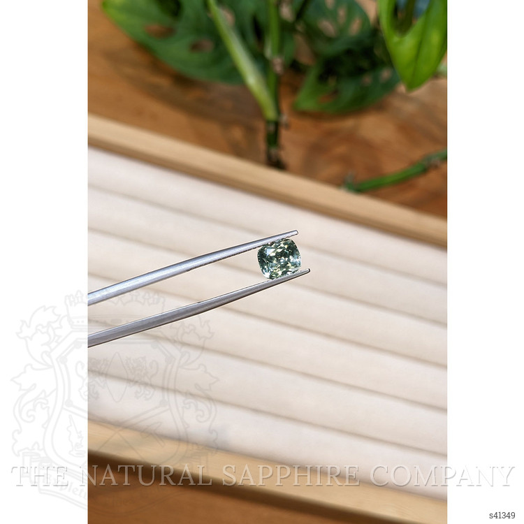 2.00 Ct. Green Sapphire from Montana