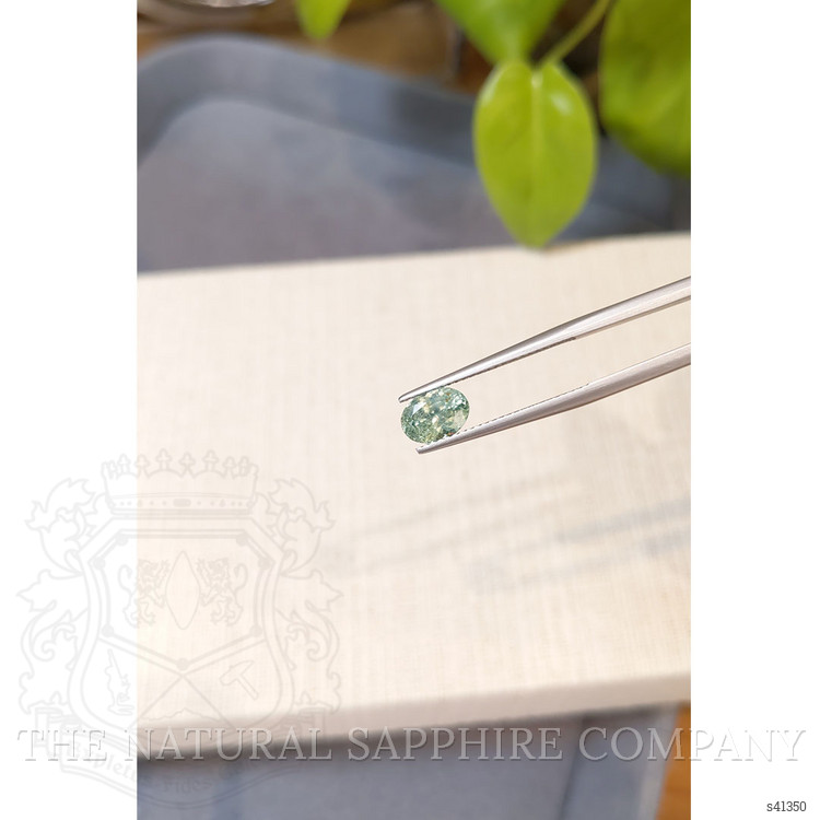 1.54 Ct. Bluish Green Sapphire from Montana
