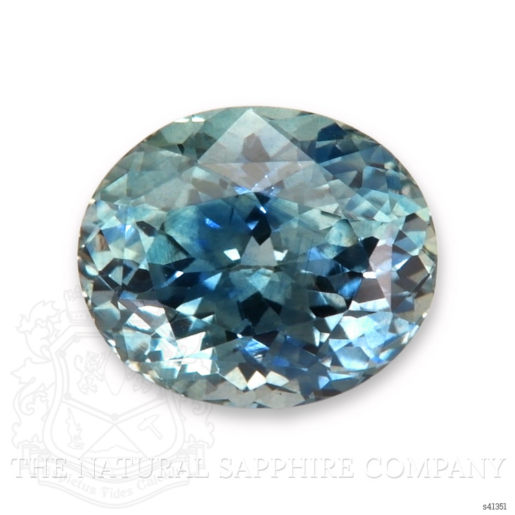 2.55 Ct. Greenish Blue Sapphire from Montana