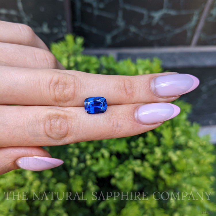 4.45 Ct. Blue Sapphire from Ceylon (Sri Lanka)