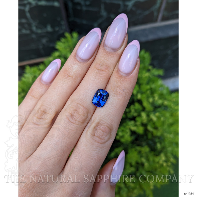 4.45 Ct. Blue Sapphire from Ceylon (Sri Lanka)