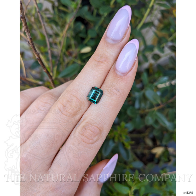 2.97 Ct. Bluish Green Sapphire from Madagascar