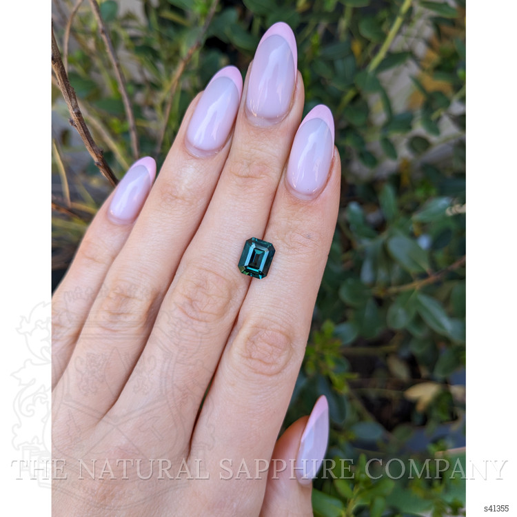 2.97 Ct. Bluish Green Sapphire from Madagascar