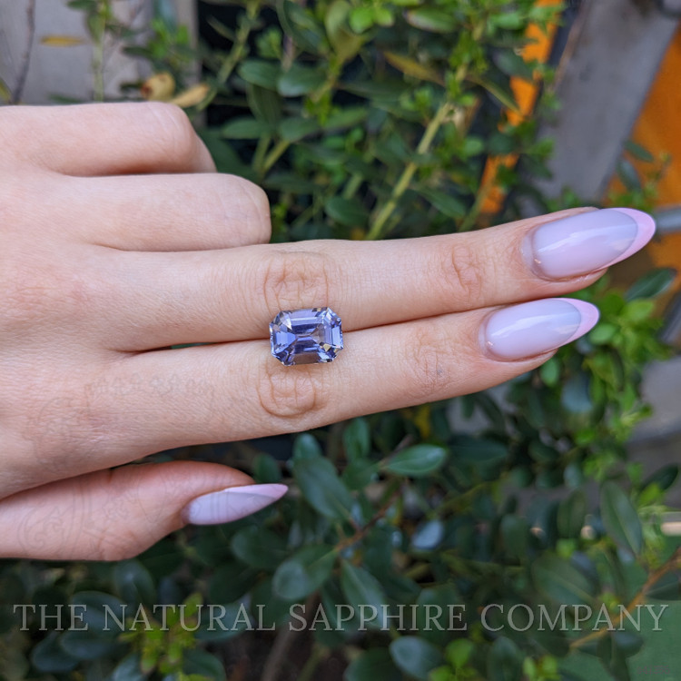 9.11 Ct. Purple Sapphire from Ceylon (Sri Lanka)