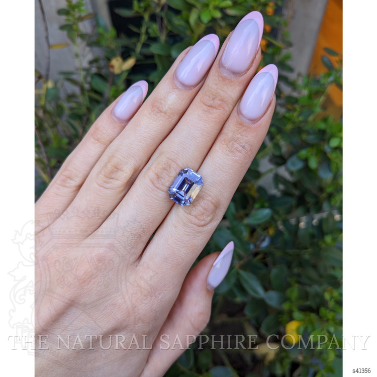 9.11 Ct. Purple Sapphire from Ceylon (Sri Lanka)