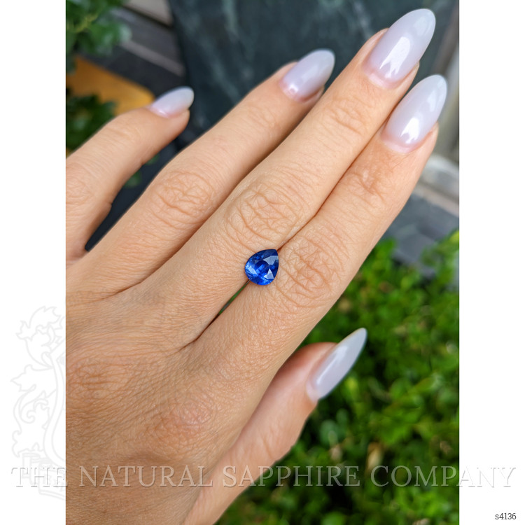 1.46 Ct. Blue Sapphire from Ceylon (Sri Lanka)