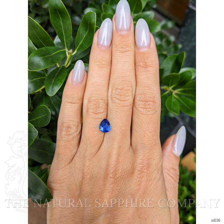 1.46 Ct. Blue Sapphire from Ceylon (Sri Lanka)