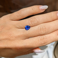 1.46 Ct. Blue Sapphire from Ceylon (Sri Lanka) Life Style