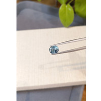 2.28 Ct. Greyish Blue Sapphire from Montana Life Style