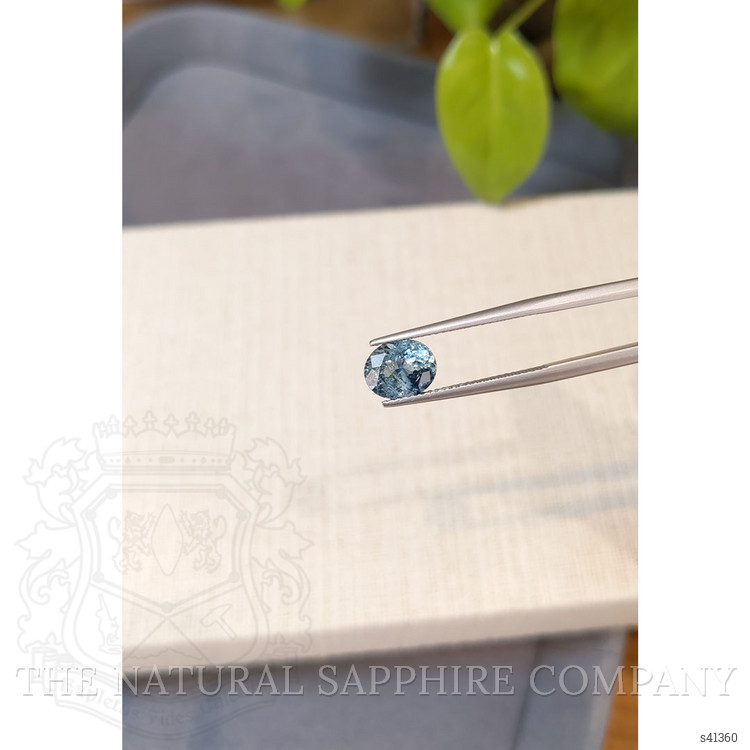 2.28 Ct. Greyish Blue Sapphire from Montana