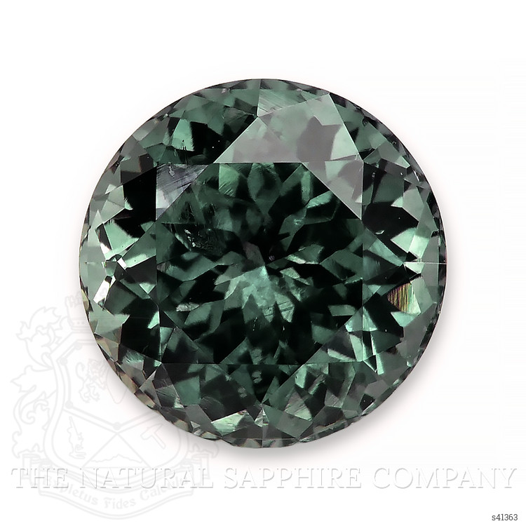 3.45 Ct. Bluish Green Sapphire from Montana