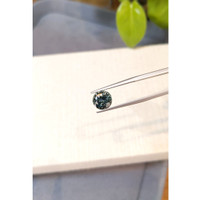 3.45 Ct. Bluish Green Sapphire from Montana Life Style