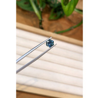 1.27 Ct. Greenish Blue Sapphire from Montana Life Style