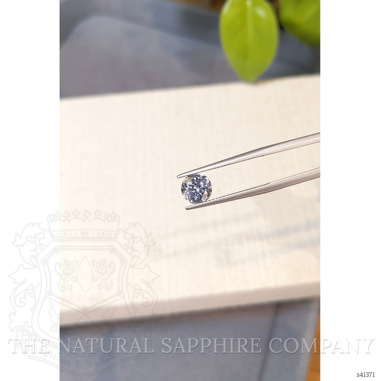 1.86 Ct. Bluish Grey Sapphire from Montana