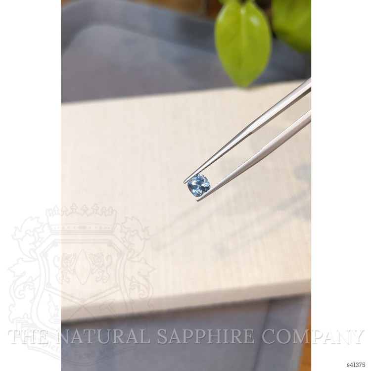 0.83 Ct. Greyish Blue Sapphire from Montana