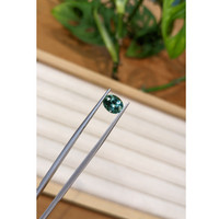 1.87 Ct. Bluish Green Sapphire from Montana Life Style