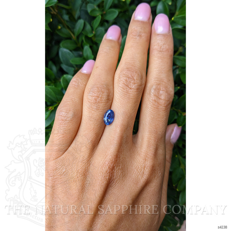 1.64 Ct. Blue Sapphire from Ceylon (Sri Lanka)