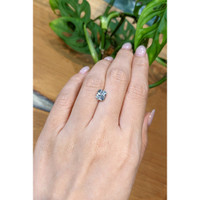 1.95 Ct. Greyish Blue Sapphire from Montana Life Style