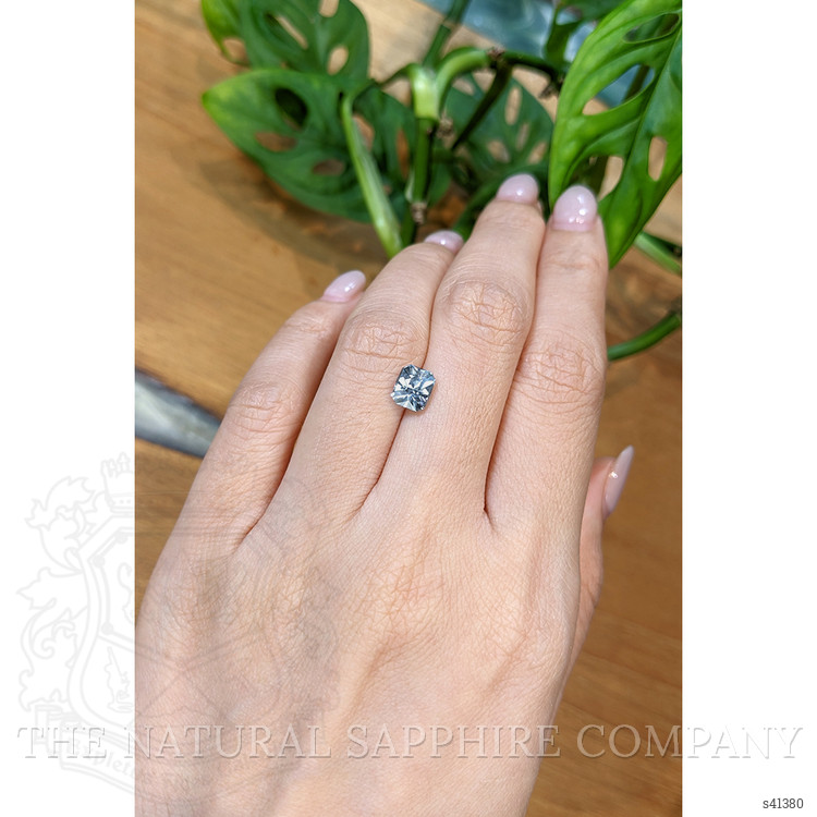 1.95 Ct. Greyish Blue Sapphire from Montana