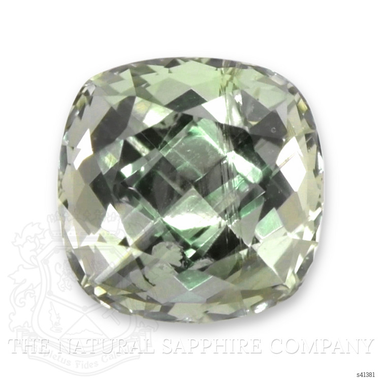 0.90 Ct. Green Sapphire from Montana
