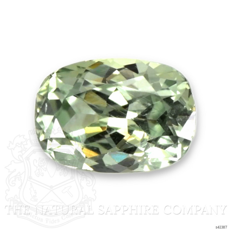 0.93 Ct. Green Sapphire from Montana