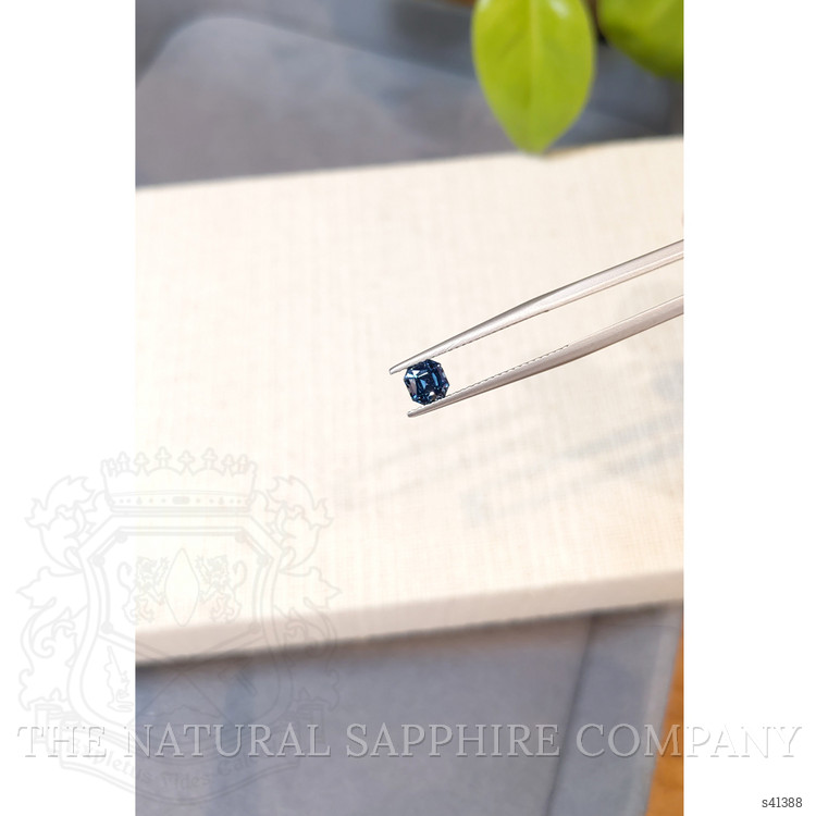 0.91 Ct. Blue Sapphire from Montana