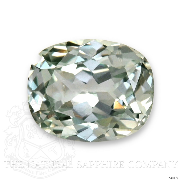 0.91 Ct. Yellowish Green Sapphire from Montana