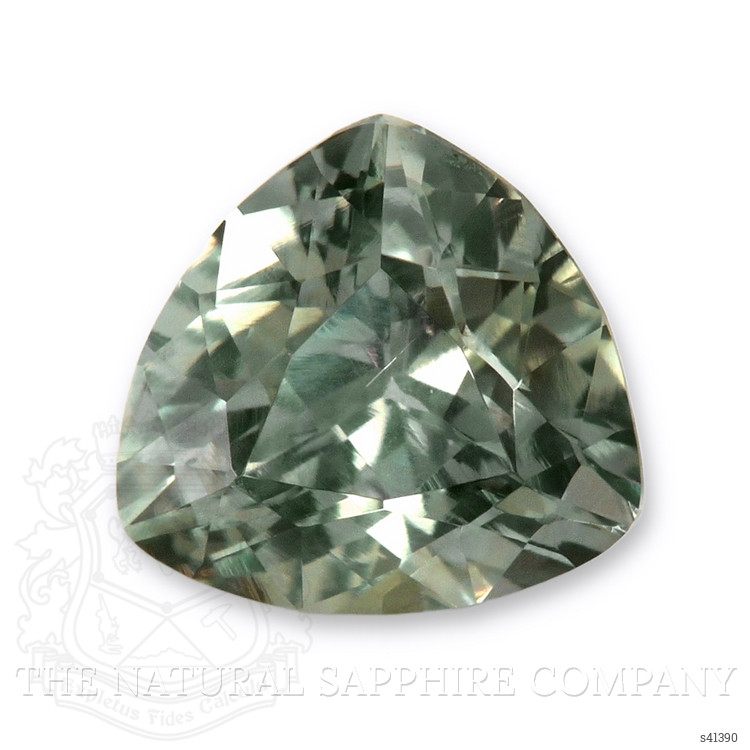 0.91 Ct. Green Sapphire from Montana