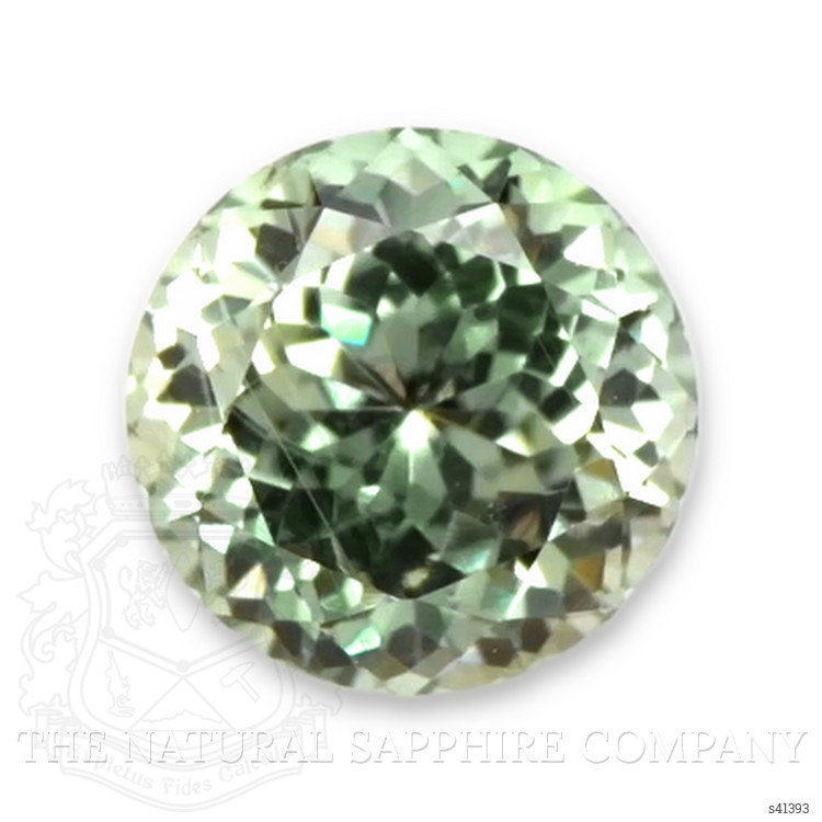 0.91 Ct. Green Sapphire from Montana