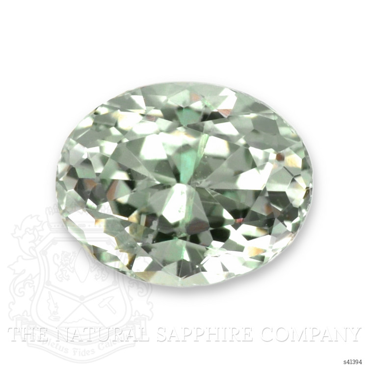 0.91 Ct. Green Sapphire from Montana