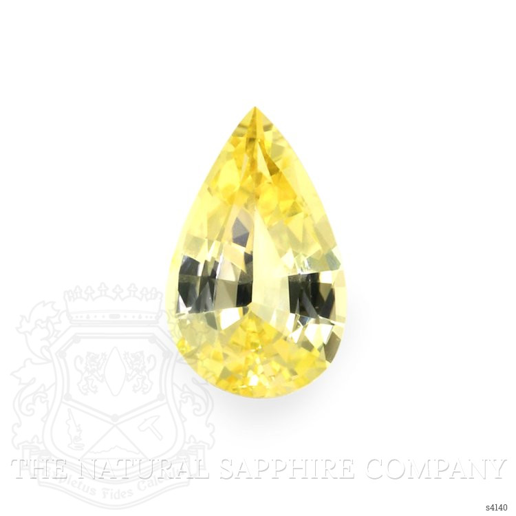 1.96 Ct. Yellow Sapphire from Ceylon (Sri Lanka)