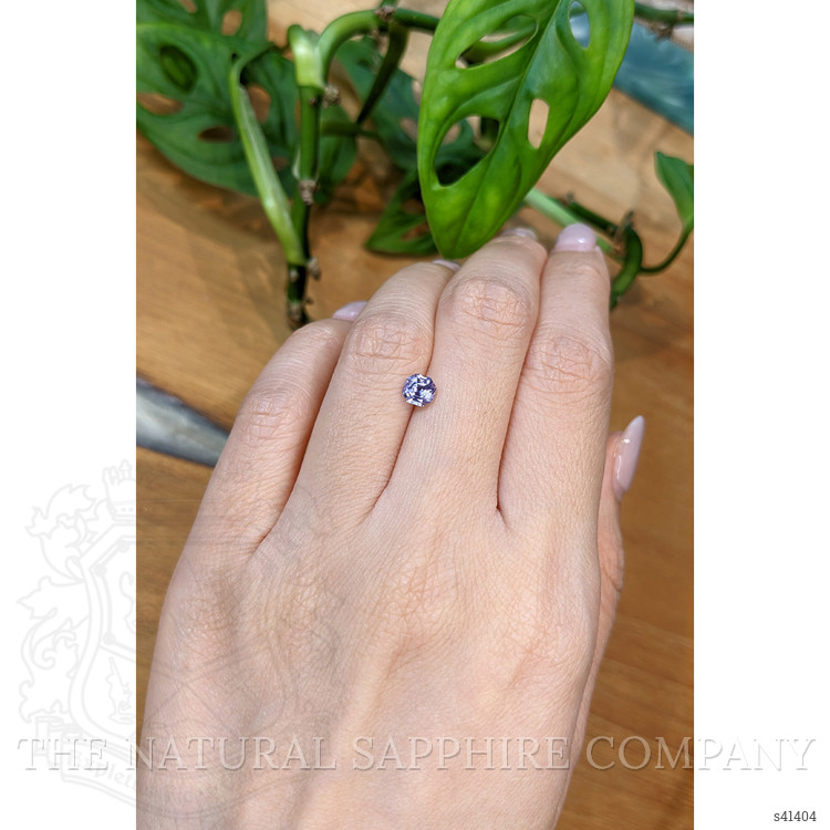 0.87 Ct. Purple Sapphire from Montana