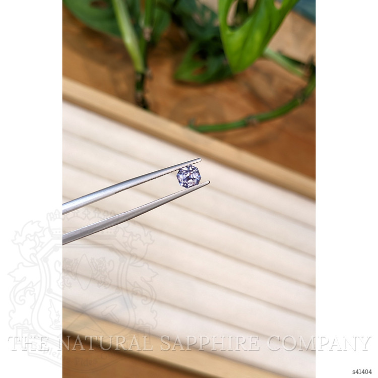 0.87 Ct. Purple Sapphire from Montana
