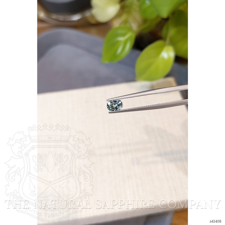 0.80 Ct. Bluish Green Sapphire from Montana