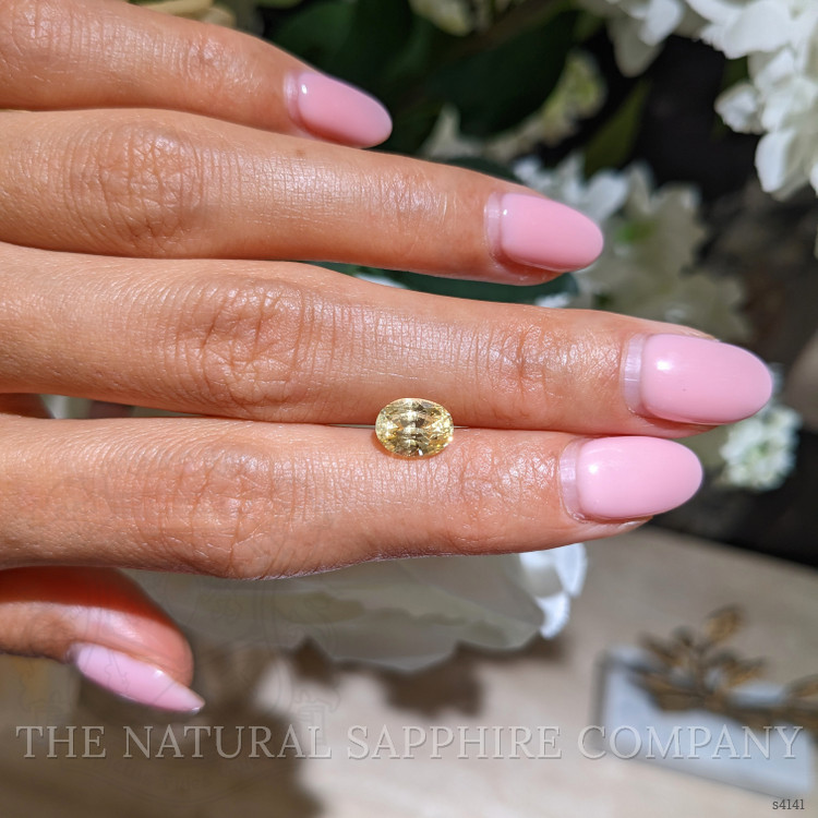 2.17 Ct. Yellow Sapphire from Ceylon (Sri Lanka)